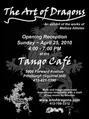 The Art of Dragons - An Exhibition of the works of Melissa Alliston